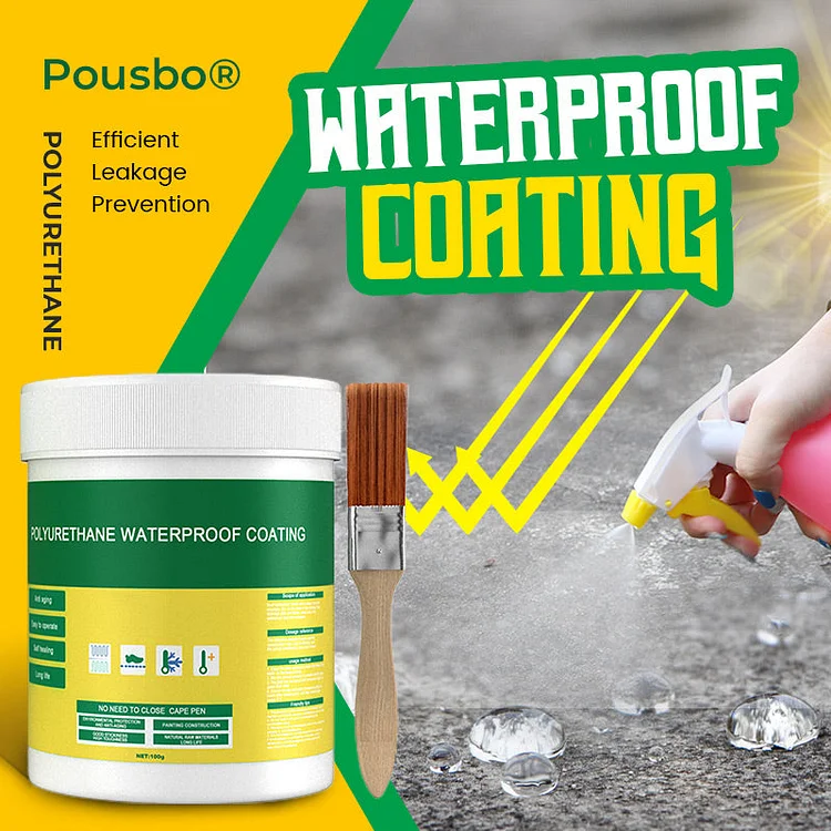 （🔥2023 New Hot Sale 50% Off）Pousbo® Polyurethane Waterproof Coating