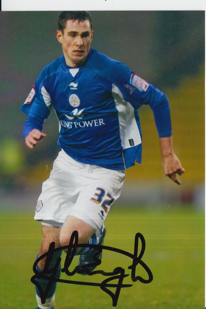 LEICESTER CITY HAND SIGNED GREG CUNNINGHAM 6X4 Photo Poster painting.