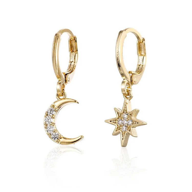 Star and Moon Earrings | 168DEAL