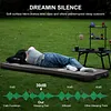 [US Local Warehouse] Single Inflatable Sleeping Mat with Pump for Backpacking Car Tent (Deep Green)