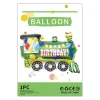 10PCS Public Transit Truck Car Plane Aluminum Film Balloons Kids Birthday Party Celebration Decors