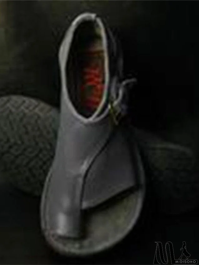 Women's Sandals Flat Sandals Orthopedic Sandals Bunion Sandals Plus Size Outdoor Daily Buckle Flat Heel Open Toe