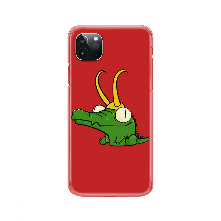 Loki Turns Into A Little Alligator, Loki iPhone Case