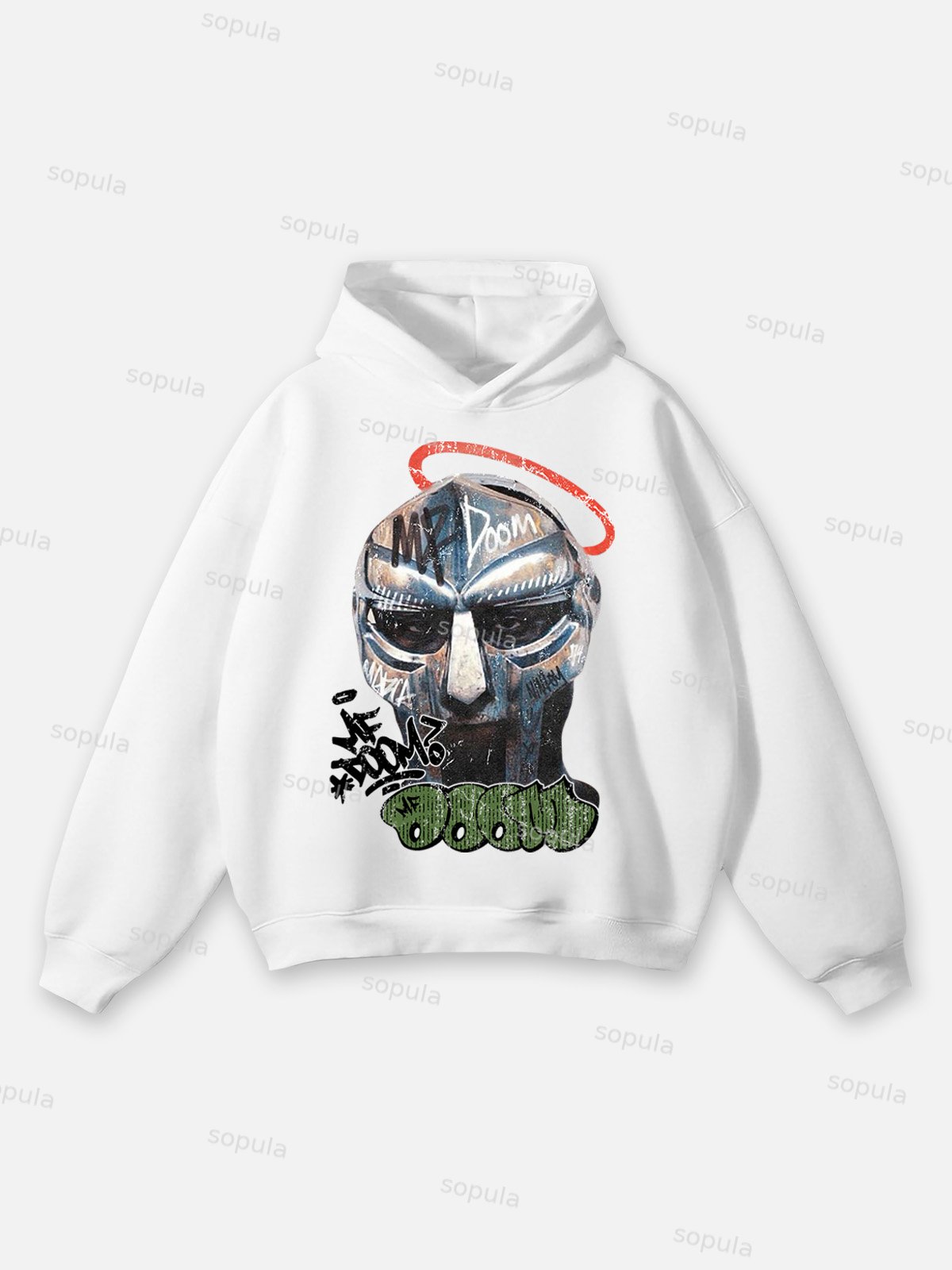 Sopula Illest Villain Mf Doom Graphic Hoodie