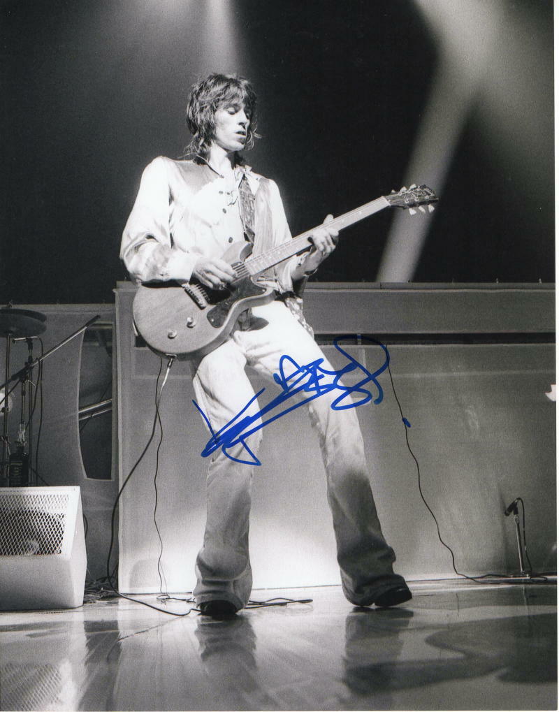 KEITH RICHARDS SIGNED AUTOGRAPHED 11x14 Photo Poster painting THE ROLLING STONES GUITAR, YOUNG 1