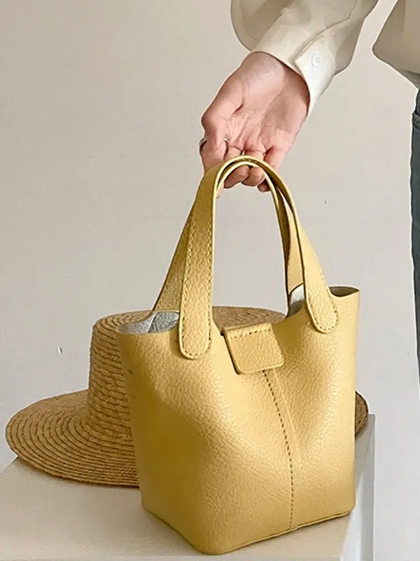 3 piece solid colour bag main image 0