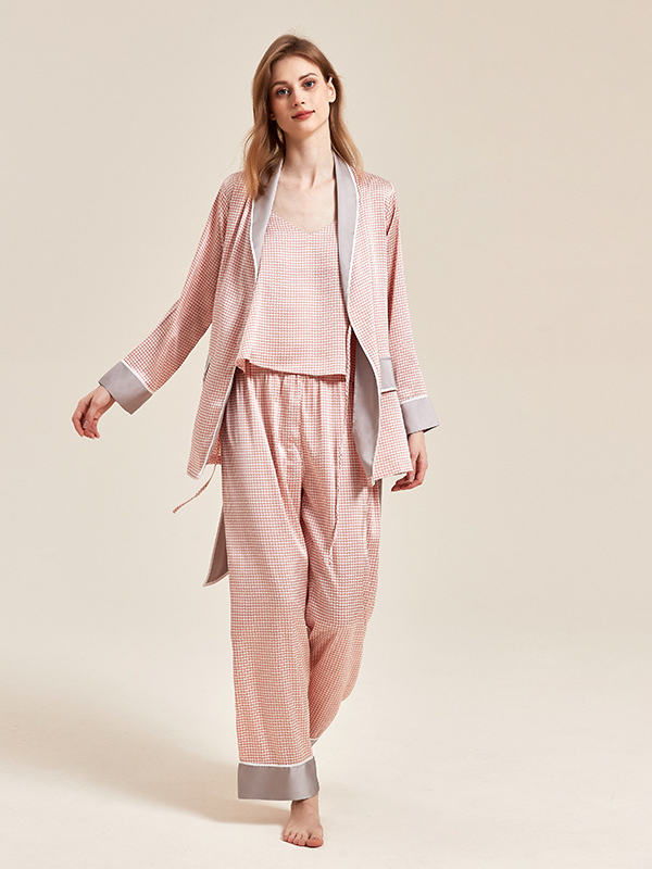 Casual Others Plaid Regular Fit Regular Sleeve Pajama Set