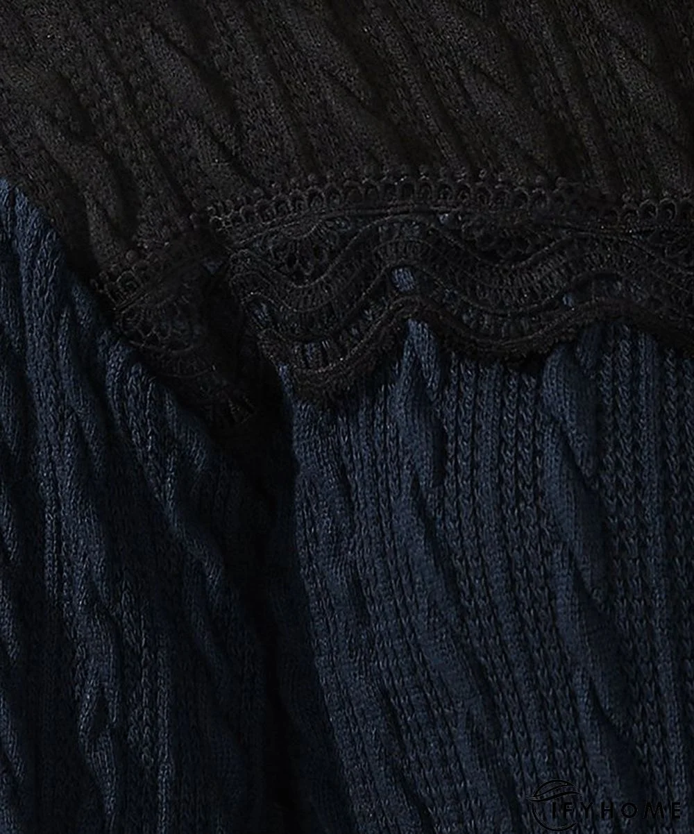 Plain Casual Loose Half Turtleneck Top | IFYHOME