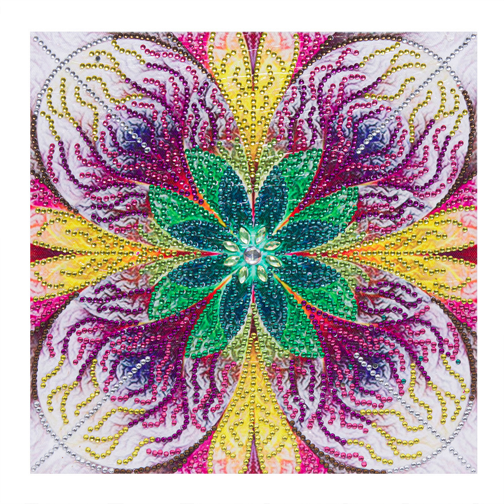 

Cartoon Flower - Special Shaped Diamond Painting - 30*30CM, 501 Original