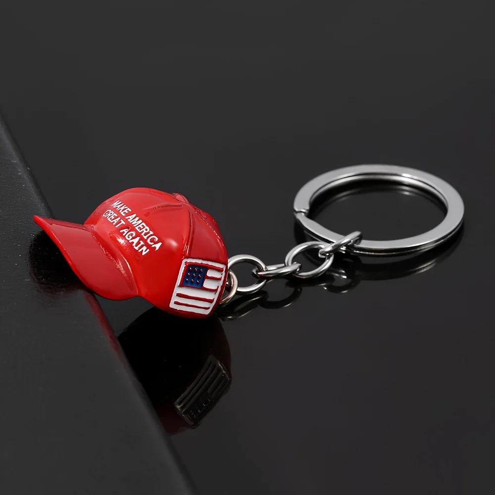 🦅"Make America Great Again"🗽 - Red Hat Keychain