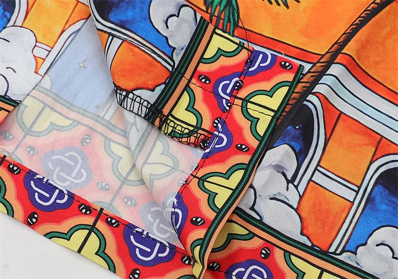 Casablanca 2023 new silk long-sleeved shirt