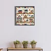 Diamond Painting-DIY Full Round Drill House(40*40CM)