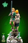 Temple of Time Link & Princess Zelda - The Legend of Zelda Resin Statue - FairyLand Studios