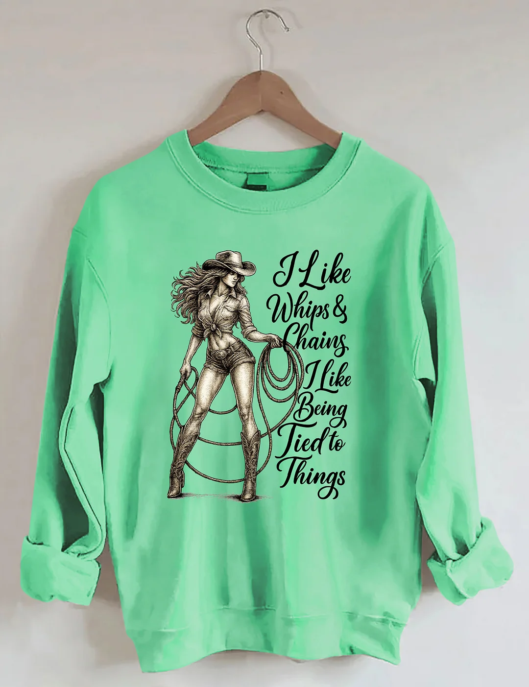 Western Whips & Chains Sweatshirt