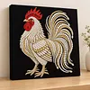 Rooster-Diamond Painting Pearl Art Kit(30X30cm)