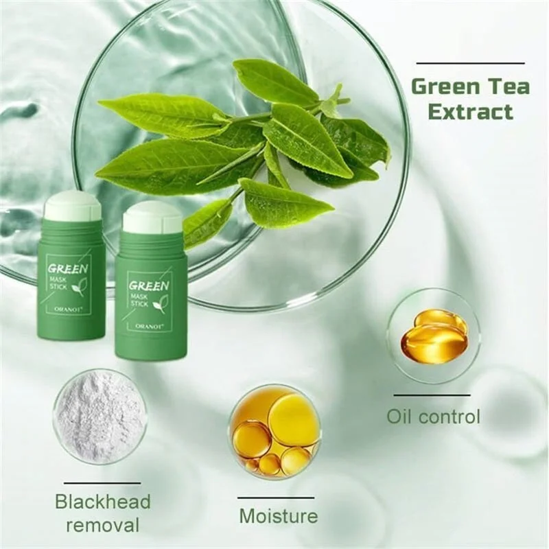 Hot Sale--Poreless Deep Cleanse Green Tea Mask