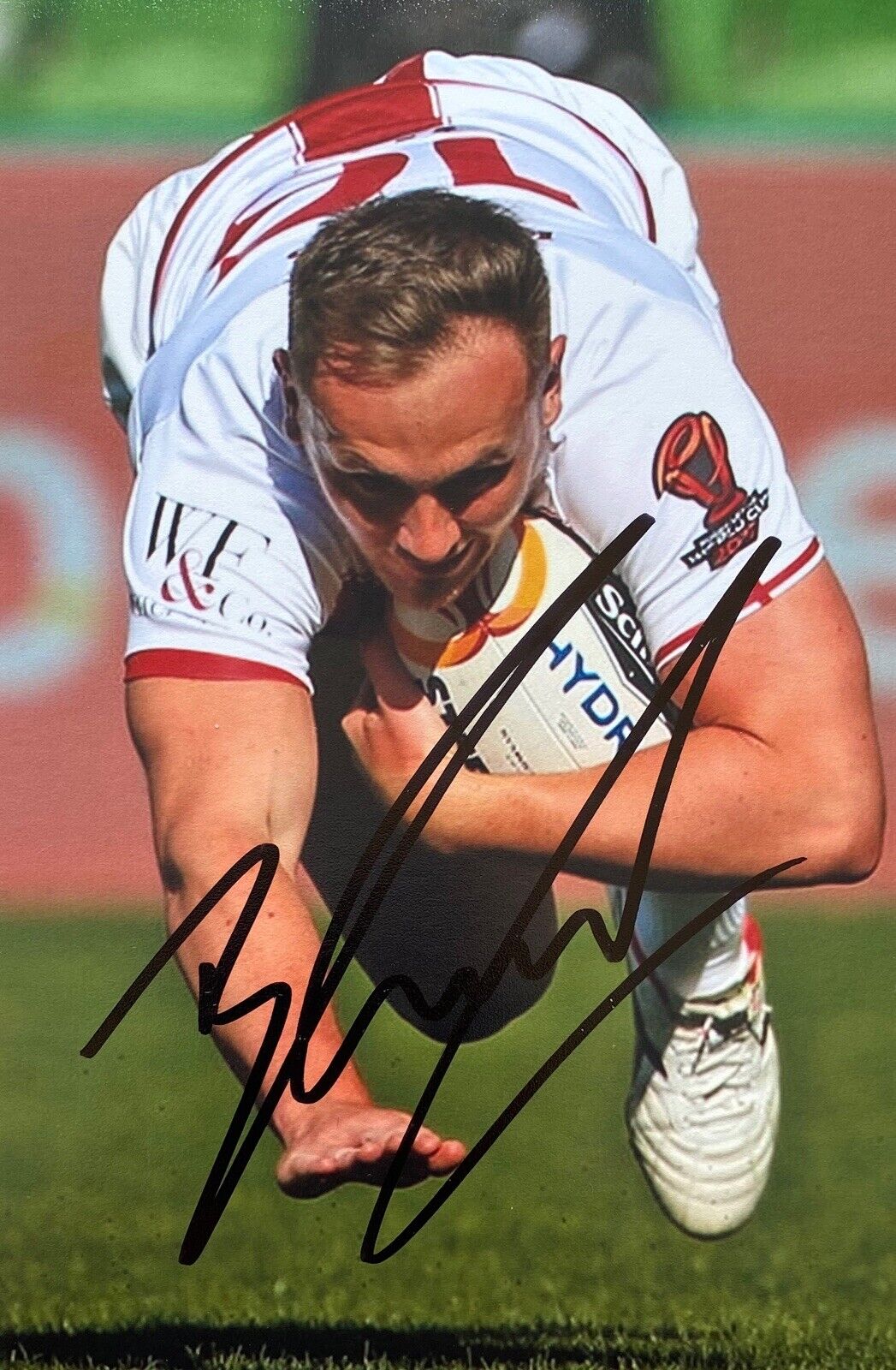 Ben Currie Genuine Hand Signed 6X4 Photo Poster painting - England 2