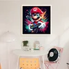 Super Mario-11CT Stamped Cross Stitch 40*40cm