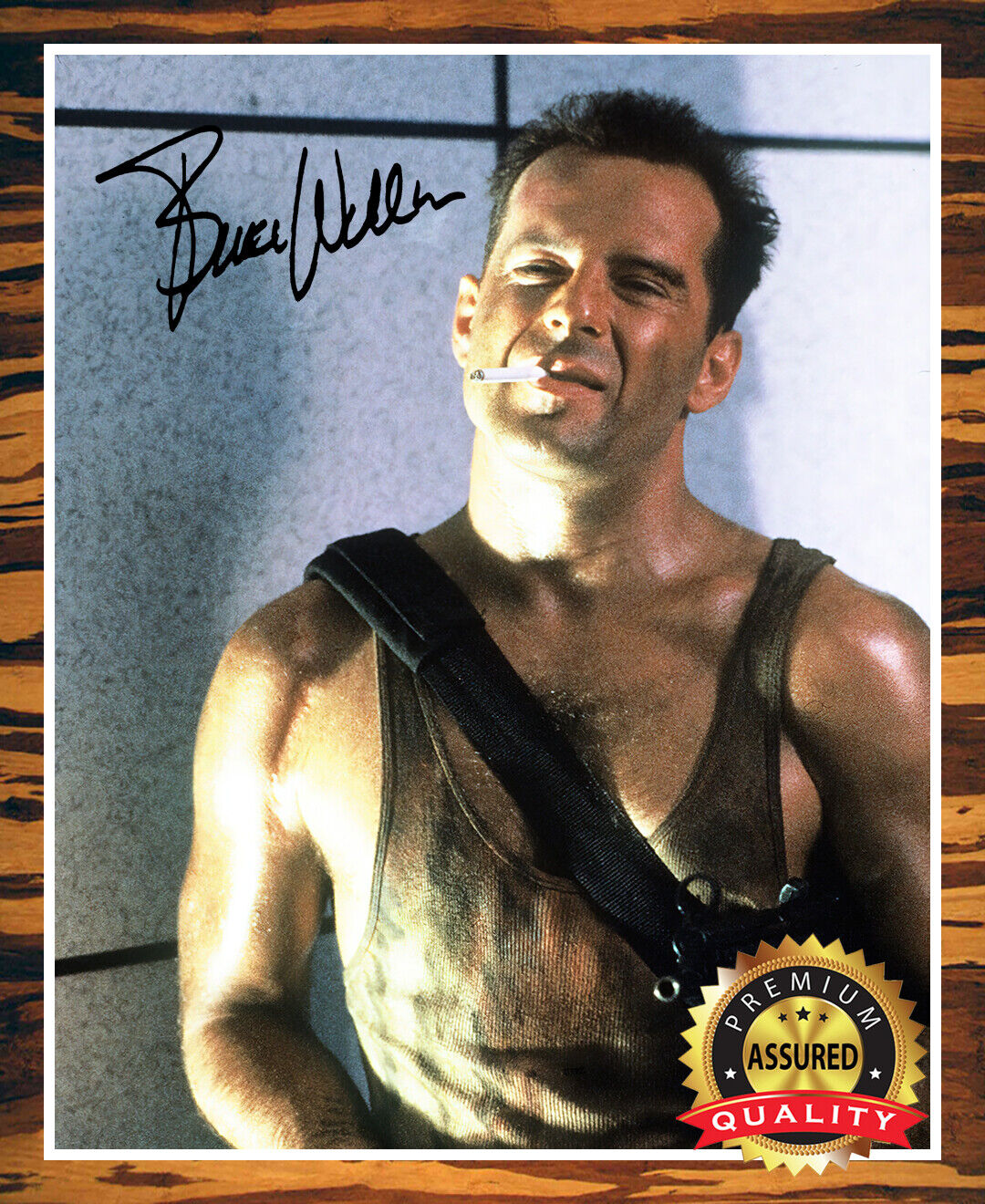 Bruce Willis - Autographed Signed 8 x10 Photo Poster painting (Die Hard) Reprint