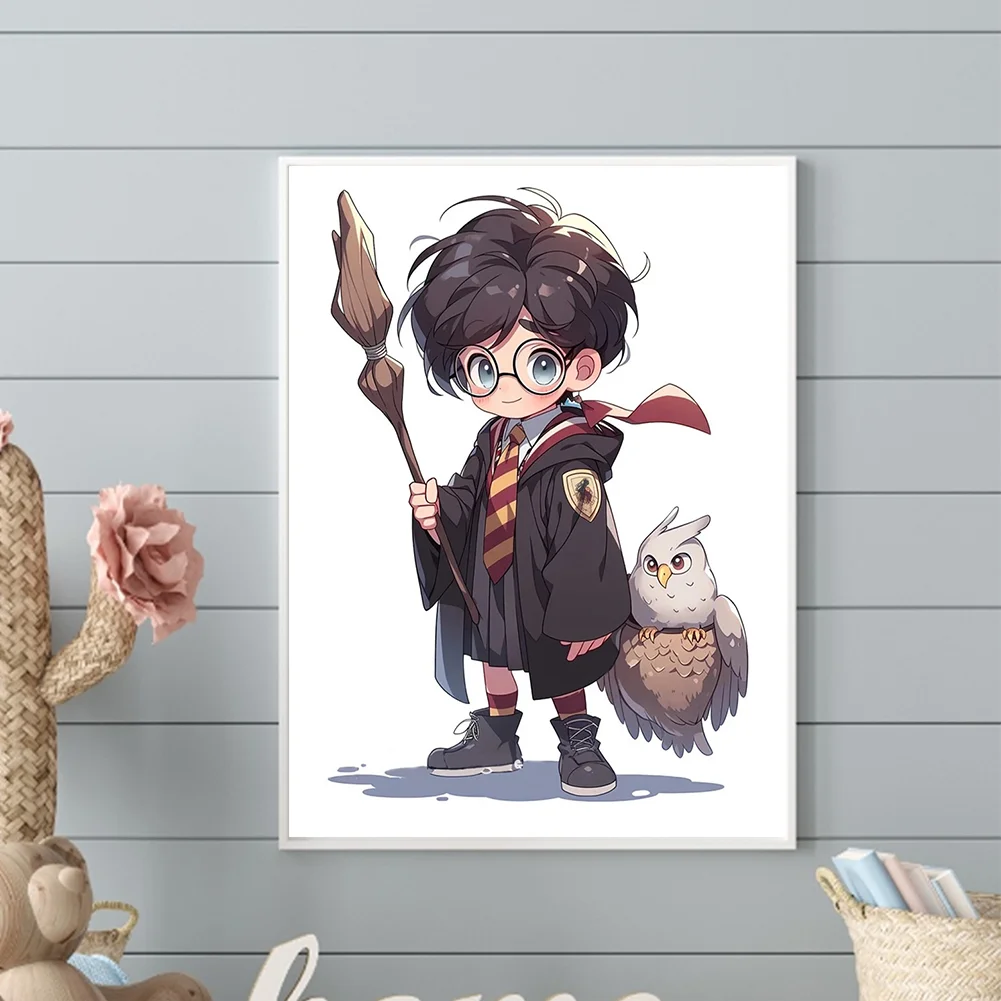 Diamond Painting - Full Round Drill - Harry Potter(Canvas|30*40cm)
