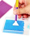 2Pcs Clear Diamond Painting Tray DIY Drills Plate Diamond Sorting Tray