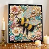 Framed Diamond Painting - Special Shaped - Insect (25x25cm)