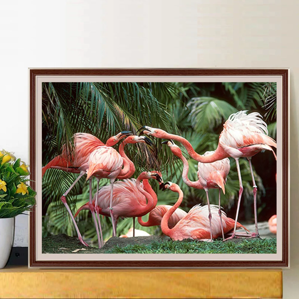 DIY Paint By Number 50*40cm - Flamingo