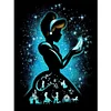 Diamond Painting -DIY Round Drill Silhouette Cartoon(60*50 CM)