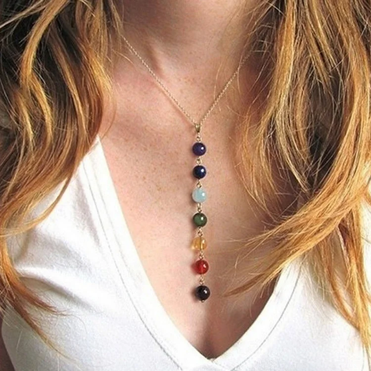 Fashion Casual Colorful Bead Necklace