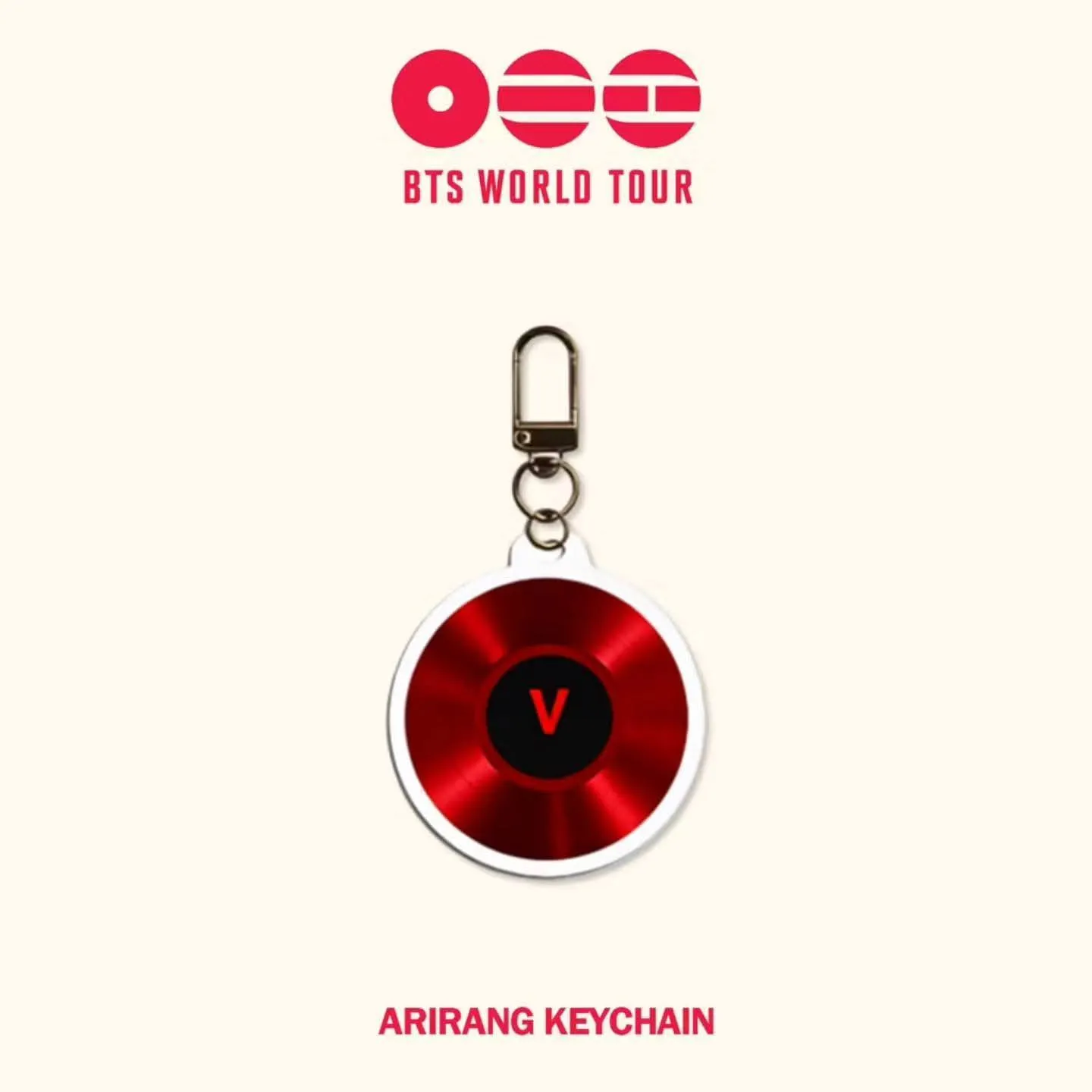 BTS ARIRANG CD Member Keychain