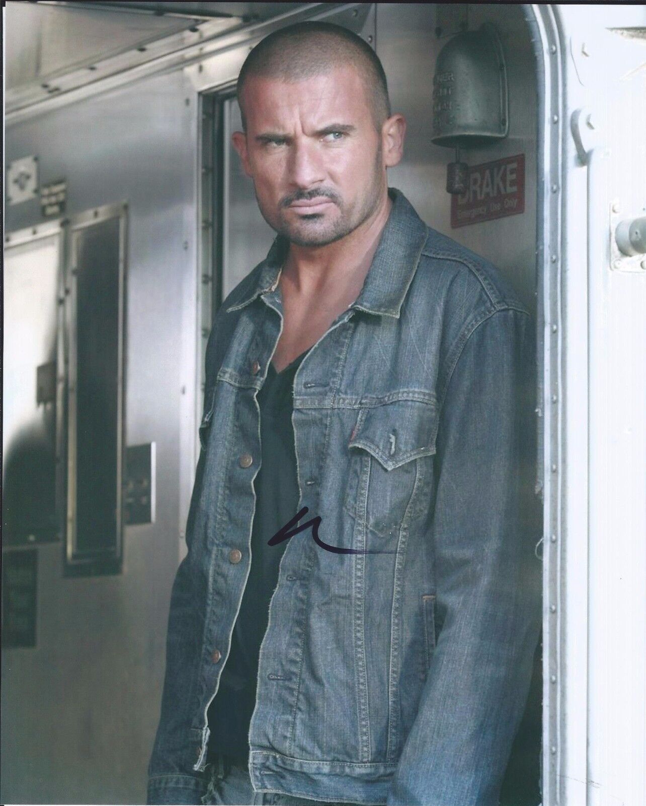 Dominic Purcell Signed Autographed 8x10 Photo Poster painting The Flash Prison Break E