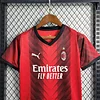 2023/2024 AC Milan Home Football Shirt Kids Size 1:1 Thai Quality