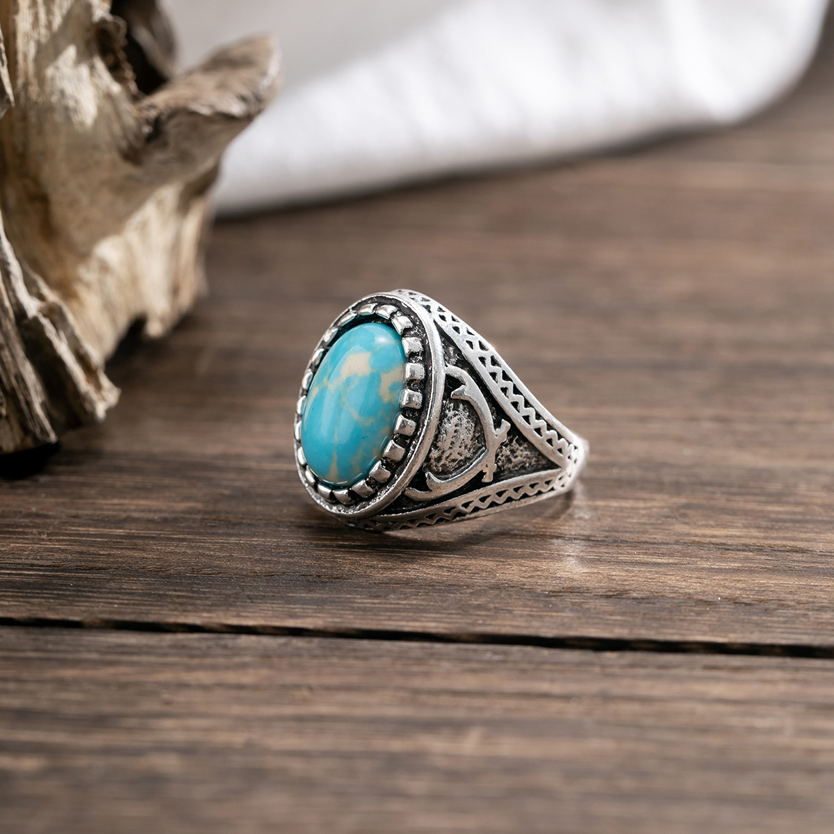 Retro Turquoise Ring