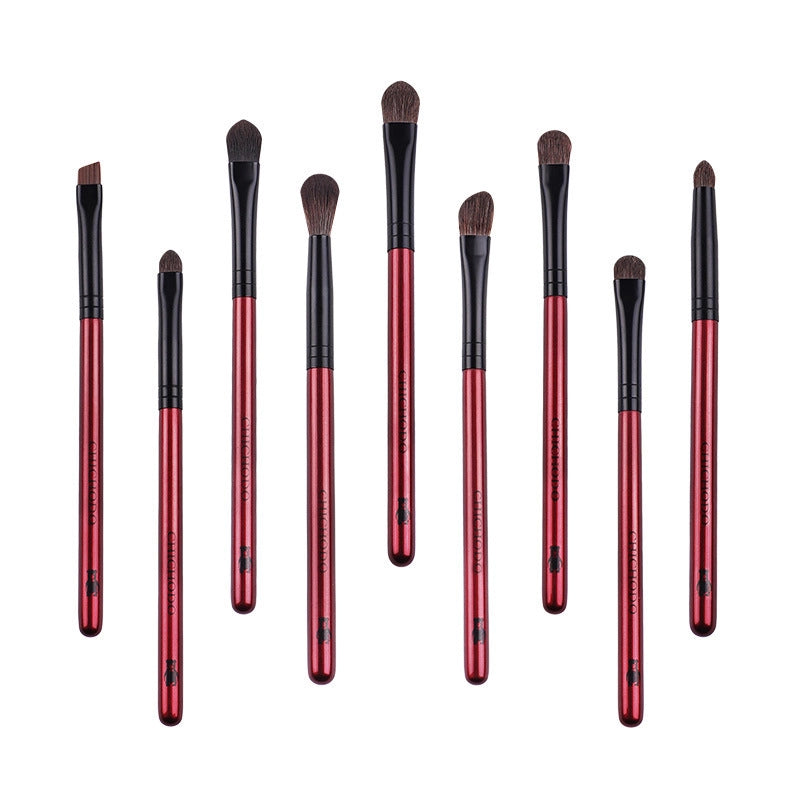 Cangzhou Makeup Brush Eye Brush Detail Brush Animal Hair Pony Hair Small Size Eye Shadow Brush Suit Simi Brush
