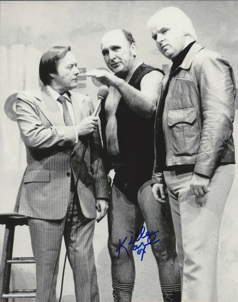 Killer Karl Kox autographed 8x10 #2 Deceased AWA NWA