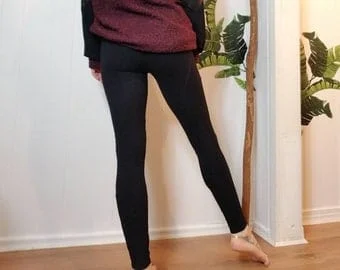pornhint Pornhint EDEN Leggings | Lightweight Organic Bamboo Rib Knit | Available in various colors | Sizes XXS-XXL