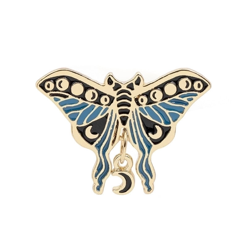 Retro Pin Butterfly Alloy Enamel Unisex Brooches