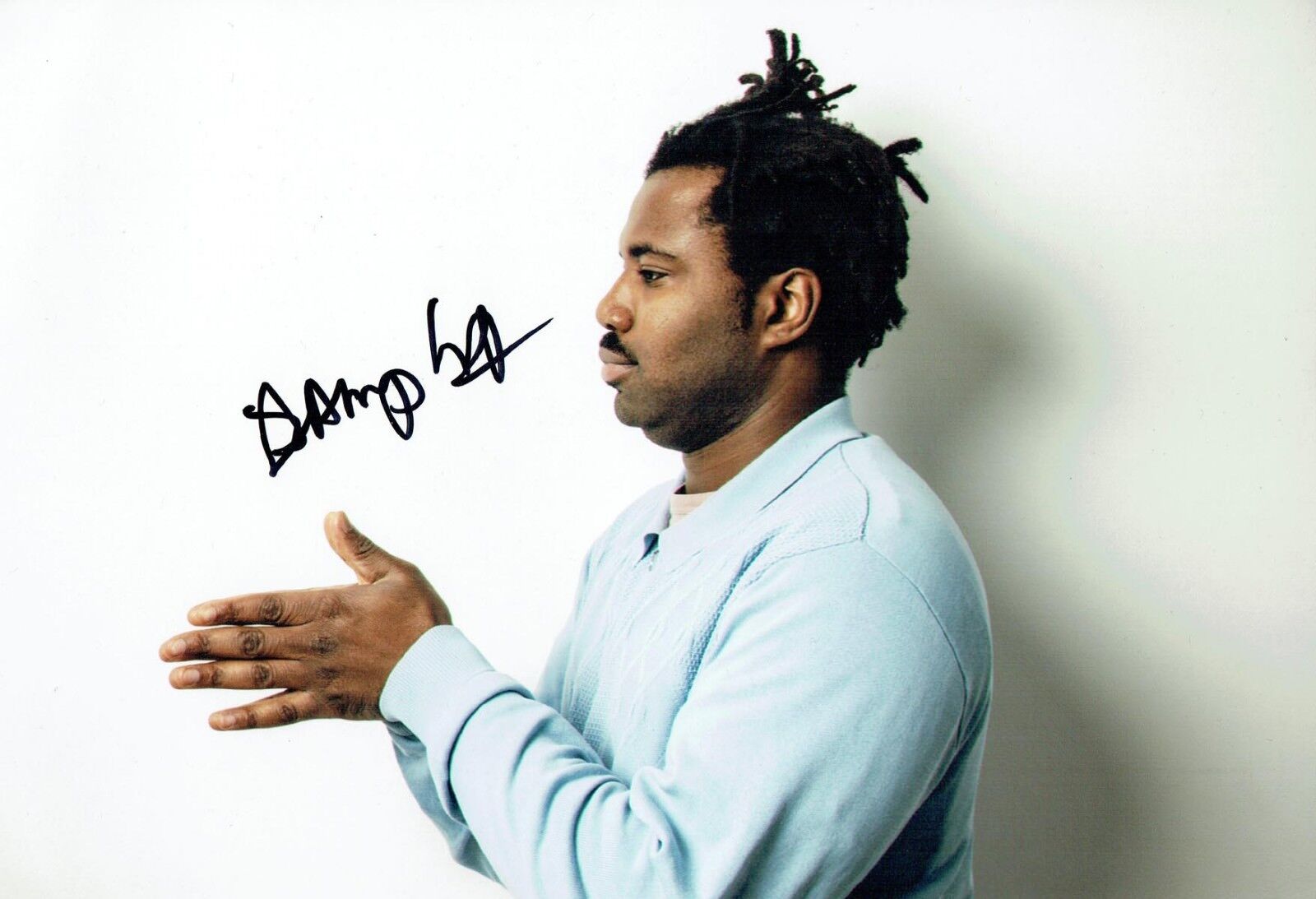 SAMPHA SIGNED Autograph 12x8 Photo Poster painting 3 AFTAL COA British Music Singer Producer