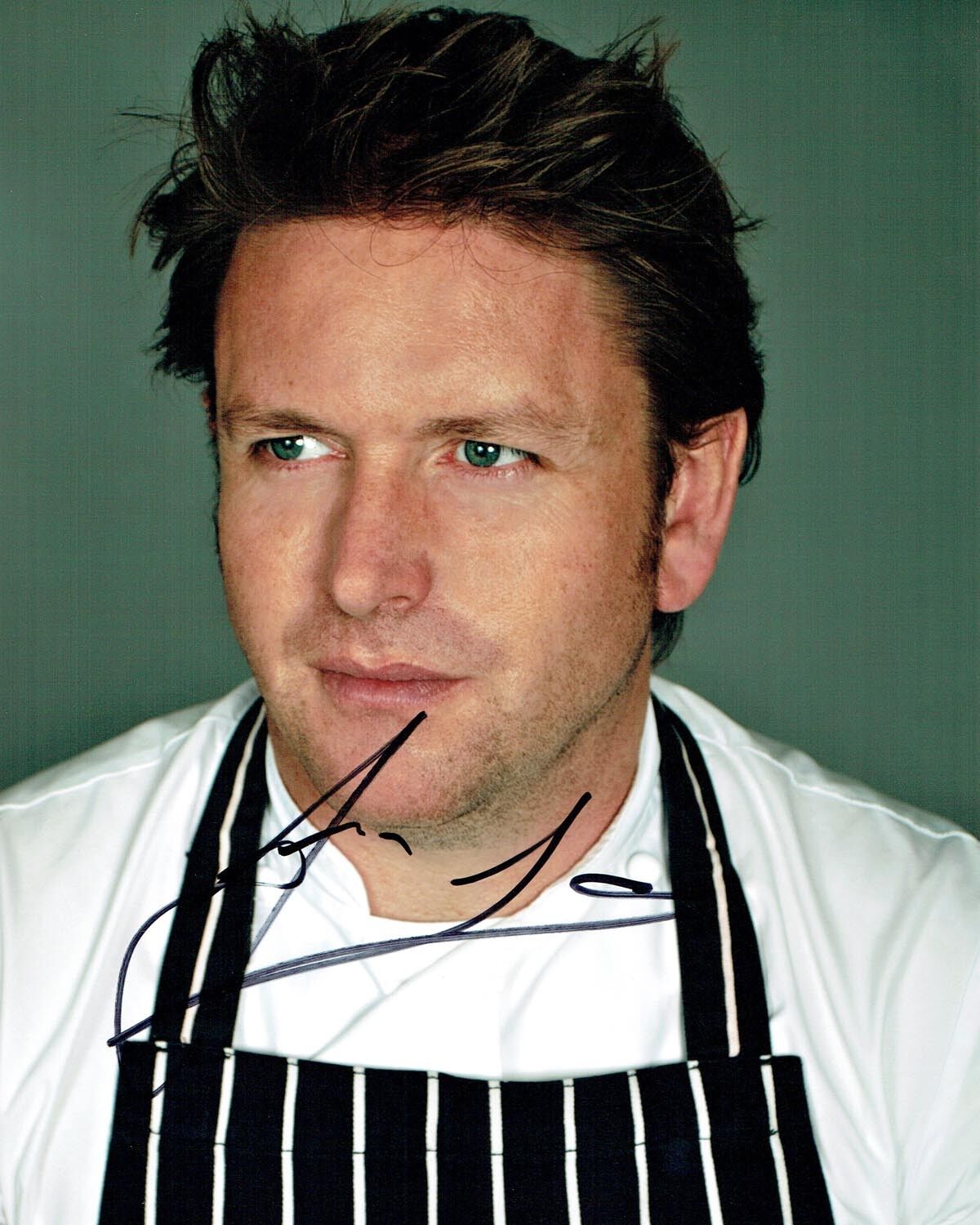 James MARTIN Saturday Kitchen TV Chef SIGNED Autograph 10x8 Photo Poster painting 4 AFTAL COA