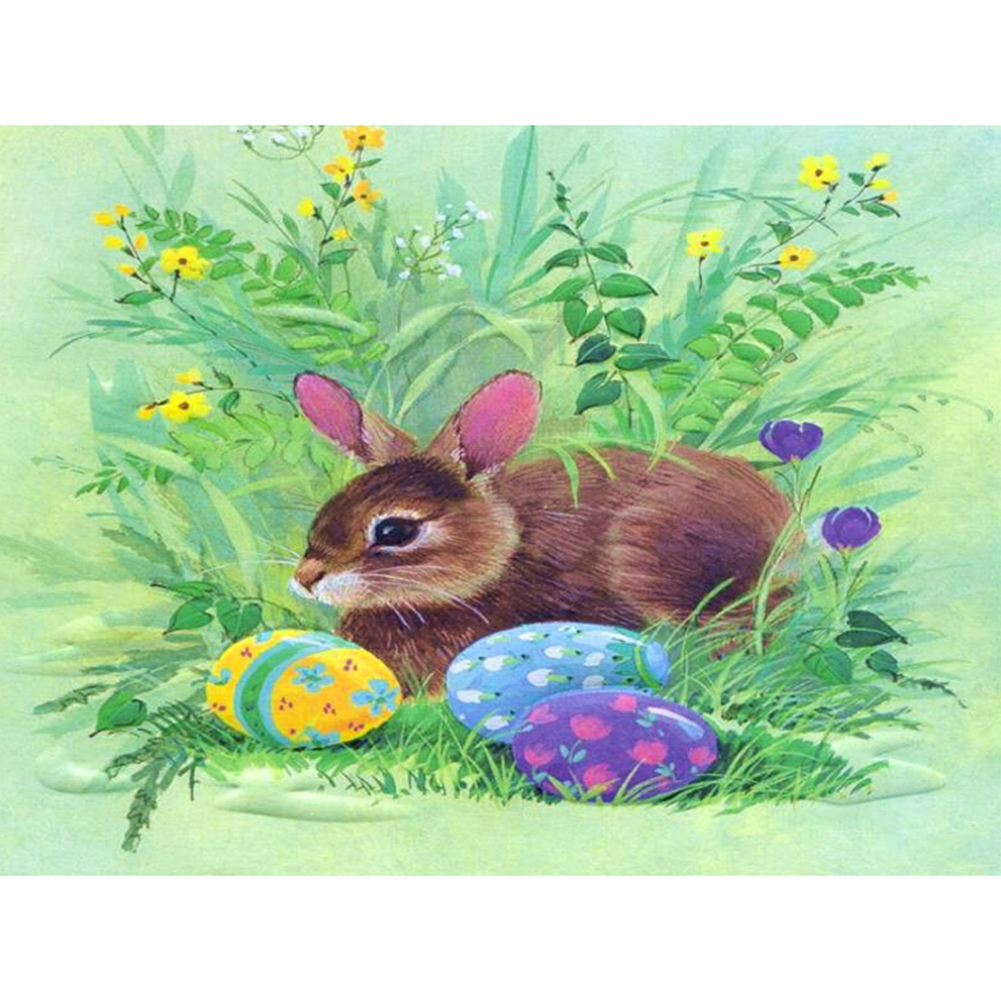 

Easter Bunny-Round Drill Diamond Painting-50*40CM, 501 Original