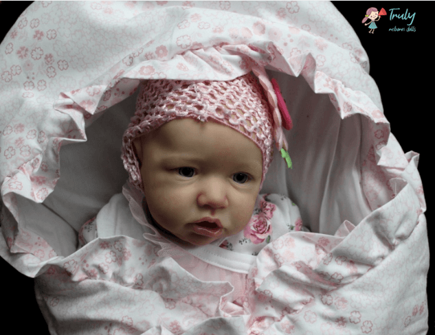 Dollreborns®12'' Myra Realistic Reborn Baby Girl