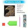 Kits sp&eacute;ciaux de peinture en diamant en forme d&rsquo;aigle en forme de per&ccedil;age partiel DIY pour adultes d&eacute;butants d&eacute;coration int&eacute;rieure peintures de diaman