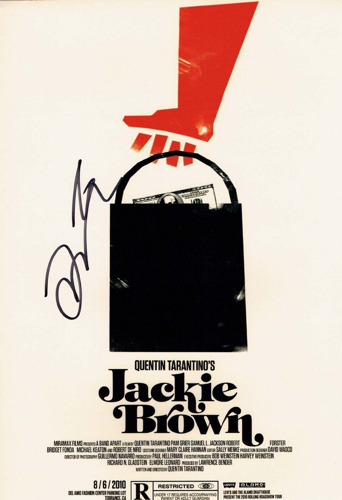 Quentin TARANTINO SIGNED Autograph 12x8 Photo Poster painting AFTAL COA Film Director