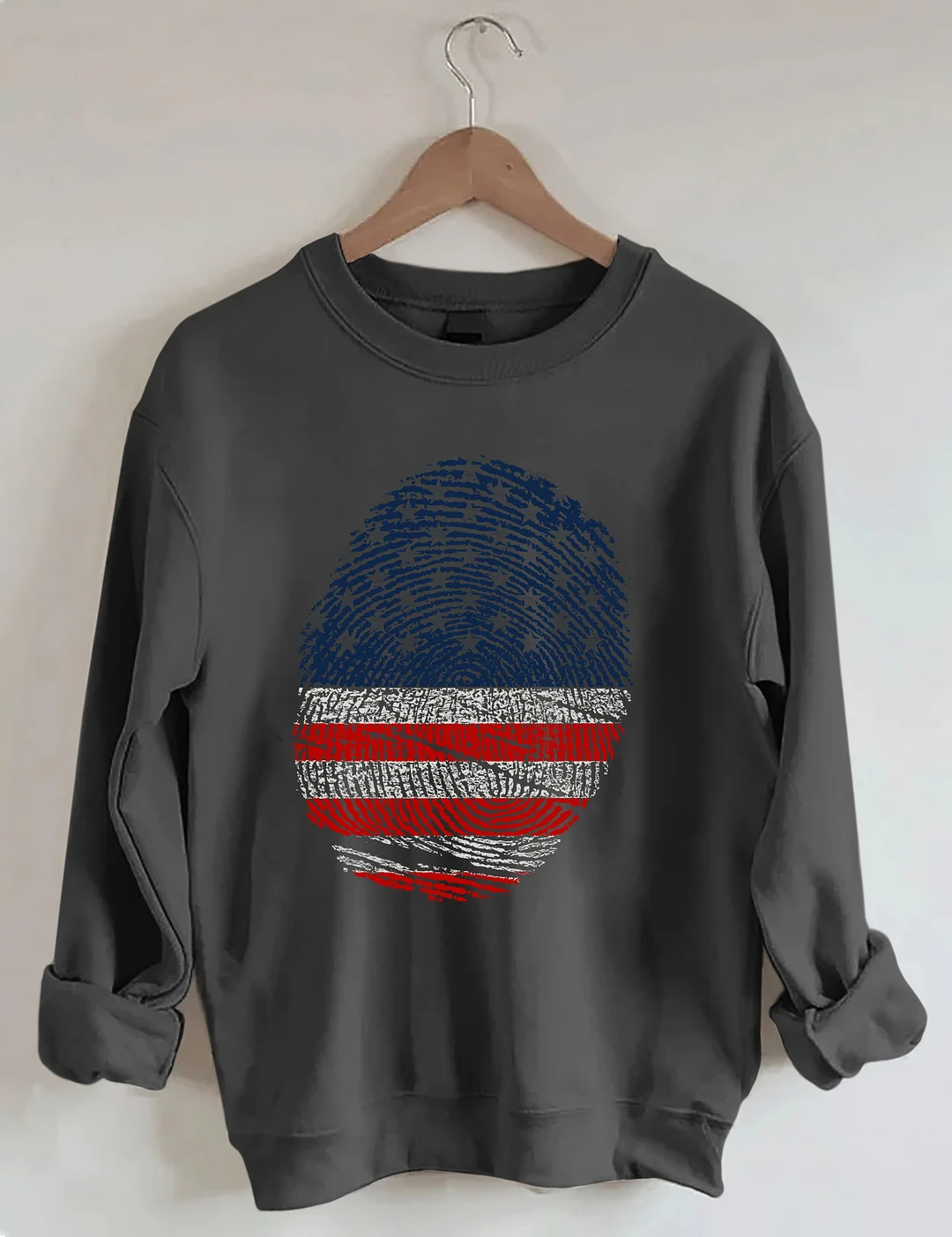 Fingerprint Flag Sweatshirt