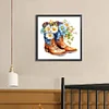 Diamond Painting-DIY Full Round Drill Cowboy Boots(40*40CM)