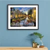 Town And River  | Full Round Diamond Painting Kits
