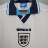 Retro 1996 England Soccer Jersey Home