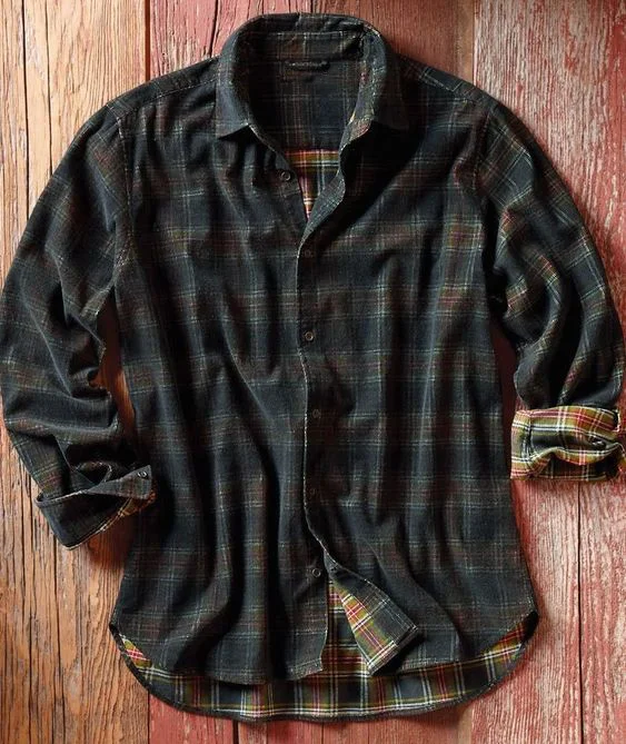 Pre-sale Fashion casual all-match plaid shirt