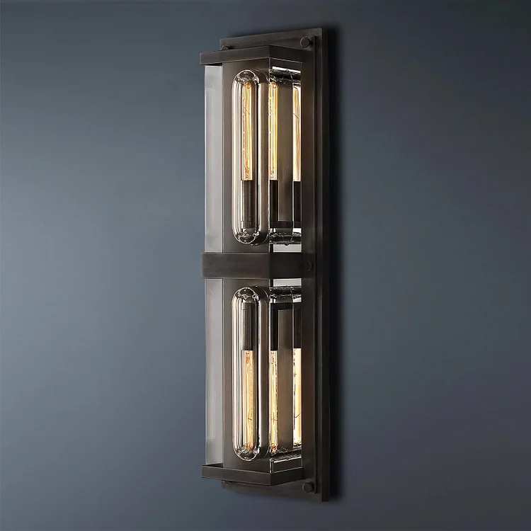 Saviles Rectangular Linear Wall Sconce Vjlight