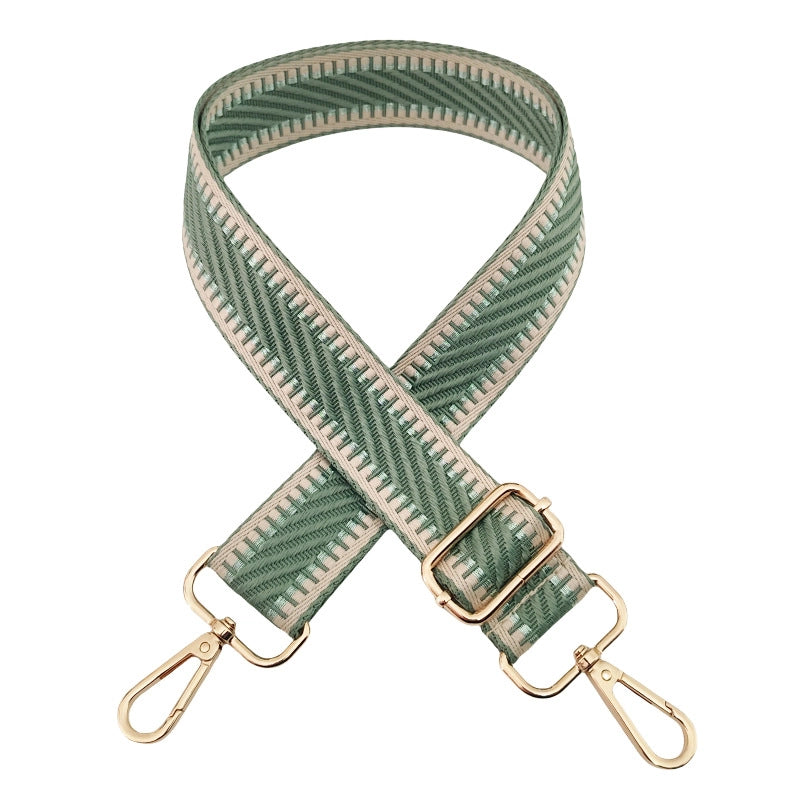 Polyester Cotton Solid Color Bag Strap